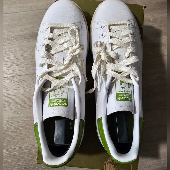 Adidas Stan Smith Yoda (White/green) - Picture 12 of 14